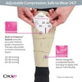 thumbnail image 3 of Circaid Juxtalite HD Compression Wrap - 20-50 mmHg Short  Black X-Large, 3 of 6