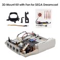 thumbnail image 2 of 3D Print Fan Mount Kit for SEGA Dreamcast Console Noctua NF-A4x10 5V Fan, 2 of 9