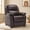 Brown, variant on Snugway Kids Recliner,Kids Ages 2-7,Faux Leather Armrest Storage and Footrest,Blue