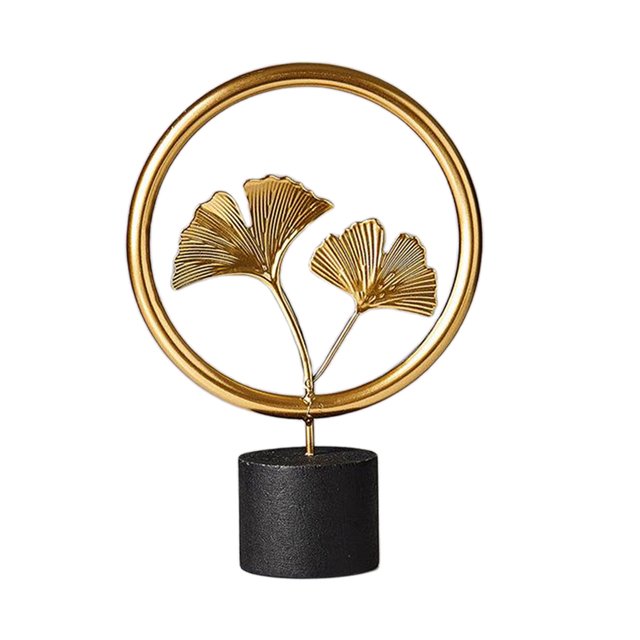 El arte de hierro de madera decoración de de estatua de Sunnimix escultura de escritorio