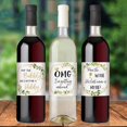 thumbnail image 4 of Printed Party Engagement Celebration Gift, Bachelorette, 6 Wine Bottle Labels, 4 of 5