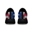 thumbnail image 4 of Red Golden Retriever Dog American flag Shoes Sneakers Black Size 11.5, 4 of 7