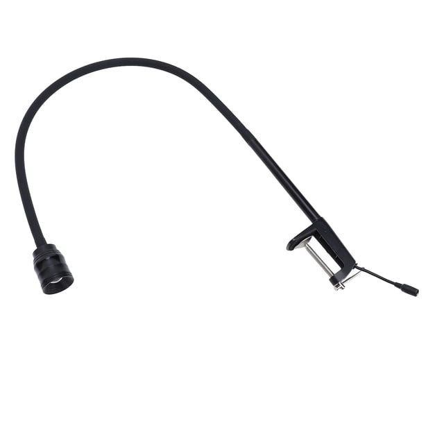 Lámpara UV Ligera De Cuello De Cisne, Lámpara UV Portátil Con Abrazadera De Mesa De 100-240 V, 10 W Para Manicura