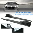 thumbnail image 2 of Pair 45cm Car Carbon Fiber Side Skirts Rocker Splitters Diffuser Winglet Wings, 2 of 9