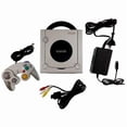 thumbnail image 2 of Nintendo GameCube Video Game Console Bundle, Platinum with 2 Retrofam Controllers (Silver & Black) and Sonic Heroes Game (Refurbished), 2 of 7