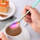 thumbnail image 5 of Juego de tenedores de postre y cucharas de café expreso de cucharaditas de acero inoxidable, juego de 10, 5 of 5