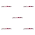 thumbnail image 1 of Guardoinrt 100/100 Fichiers de Grains Planche Tampon Manucure Colorée 2 1pcs 5Ensemble, 1 of 6