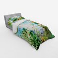 thumbnail image 3 of Ambesonne Dragonfly Bedding Set 4 Pcs, Ferns Flourishing Nature, Queen, Multicolor, 3 of 3