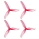 thumbnail image 3 of 4 Pares de Hélices 2609-3 de 3 Palas para PC de 65 mm para Drones F9A-B U14 200 con Grupo de Copa Hueca, Piezas de Bricolaje, Color Rosa., 3 of 8