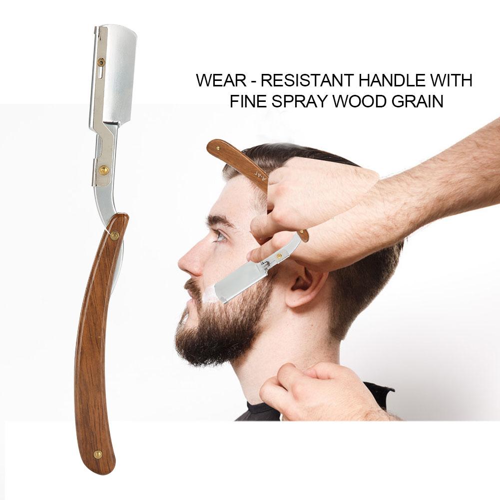 straight razor haircut