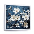 thumbnail image 2 of Designart "Beauty In Dogwood Whispers IV" Dogwood Floater Framed Canvas Prints, 2 of 5
