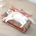 thumbnail image 6 of AOOOWER Interaction Cats Scratcher Sofa Corrugated Cardboard Scratching Couch Cats Bed Cats Health Claws Entertainment Toy, 6 of 12