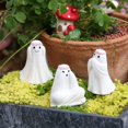 thumbnail image 5 of 3PCS Halloween Resin Ghost Figurines Set – See No Evil, Hear No Evil, Speak No Evil Ghost Statues for Spooky Halloween Decorations, Mini Ghost Ornaments for Home, Office, Shelf & Haunted House Décor, 5 of 7