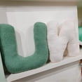 thumbnail image 5 of KCEHTA Initial Letter Plush Pillow, Letter Pillows Decorative Throw Pillows, Cute Letter Shaped Pillow Alphabet Throw Pillow Cushion for Living Room Sofa Couch Bed Car Decor, 5 of 7