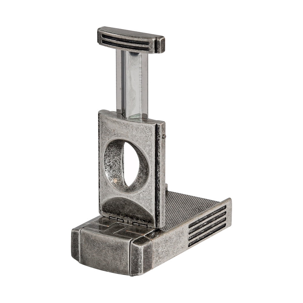 Lotus Duke Torch Lighter with V-Cutter - Pewter