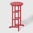 thumbnail image 7 of WestinTrends Outdoor 42" Height HDPE Outdoo Bistro Bar Table, Red, 7 of 7