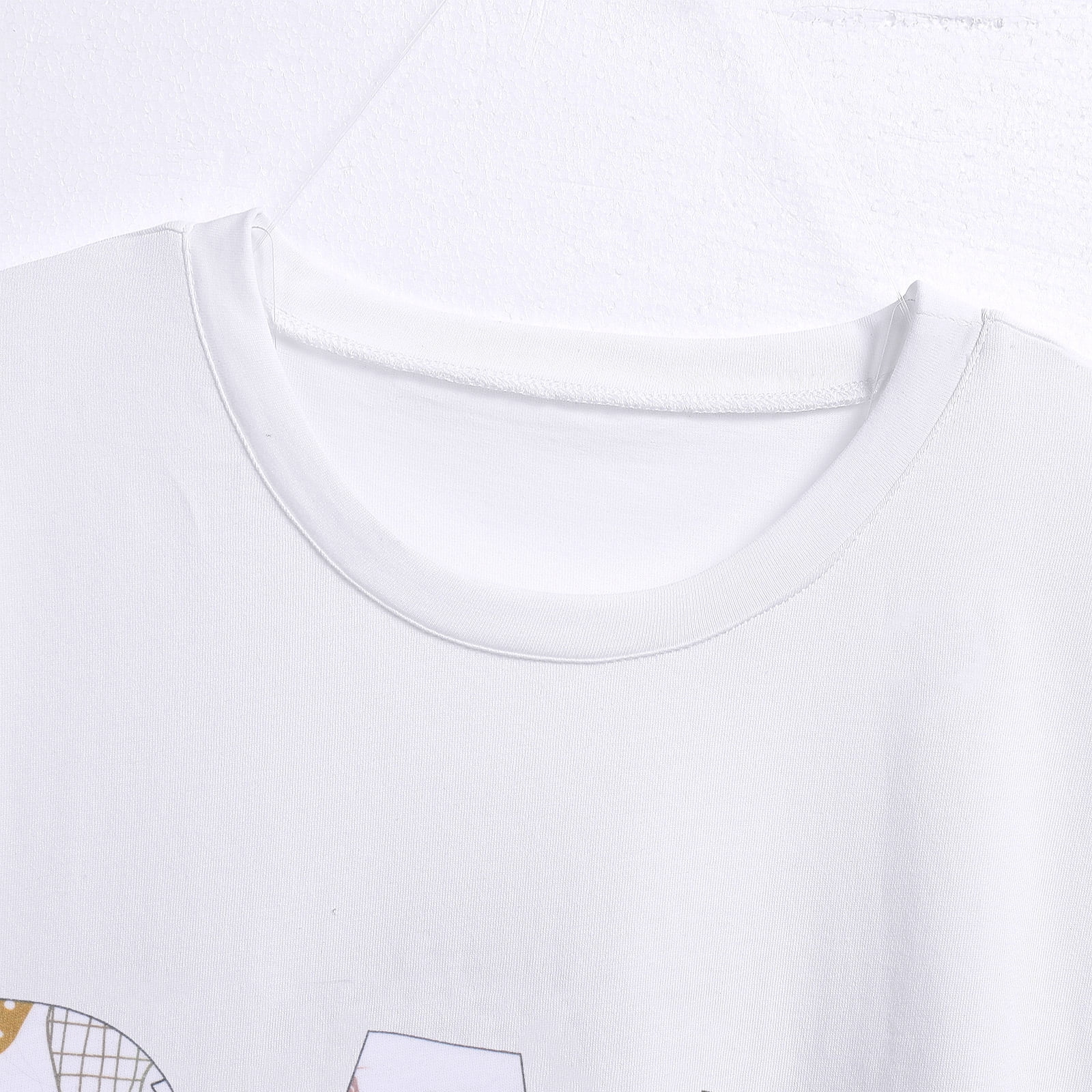 FYMNSI Dad Letter Printed Tee Shirts for Men Casual Short Sleeve Tops Men Summer Crew Neck Loose T-Shirt (Dad 2XL)