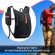 thumbnail image 2 of Mochila de senderismo plegable, duradera, cómoda, transpirable, impermeable y versátil. Negro, 2 of 8