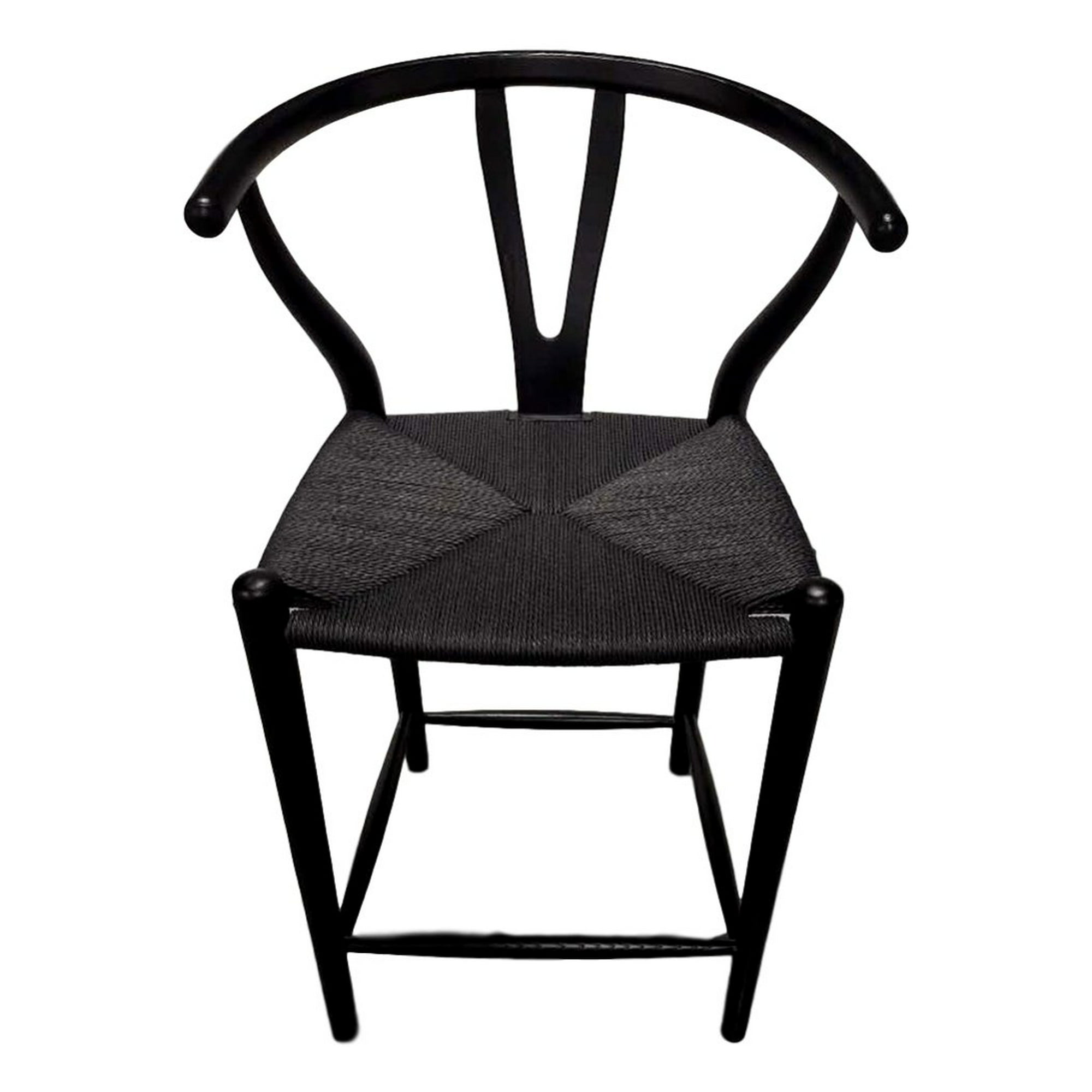 Wishbone Y Chair Counter Stool Black Black Cord Walmart Canada