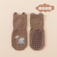 thumbnail image 1 of Tignapoo Chaussettes de Sol Non Toxiques pour Bébé avec Poignées en Silicone pour Jeu Intérieur, Design Mignon Hedgehog, Taille P pour 0-1 An, 1 of 6