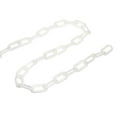 thumbnail image 5 of Unique Bargains 0.3' Diameter 5Ft Length Plastic Chain Barrier Safety Link Chain Stanchion for Crowd Control, White, 5 of 5