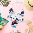 thumbnail image 6 of Ice Hockey Swimsuit Women Bikini Set with Detachable Sponge and Adjustable Strap, Two-Pack, Beach Pool Vacation., 6 of 6
