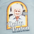 thumbnail image 2 of Doggy Parton, Dog and Cat Clothes, Dolly Parton Pet Hoodie, Blue, XS, 2 of 10
