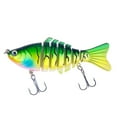 thumbnail image 6 of SPRING PARK 10cm 15.6g Plastic Artificial Swimbait Fishing Bait 7 Sections Fishing Lure Hook Fishing Tackle, 6 of 7
