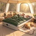 thumbnail image 2 of Outsunny Double Sleeping Bag, Queen Size 2 Person Sleeping Bag, Green, 2 of 10