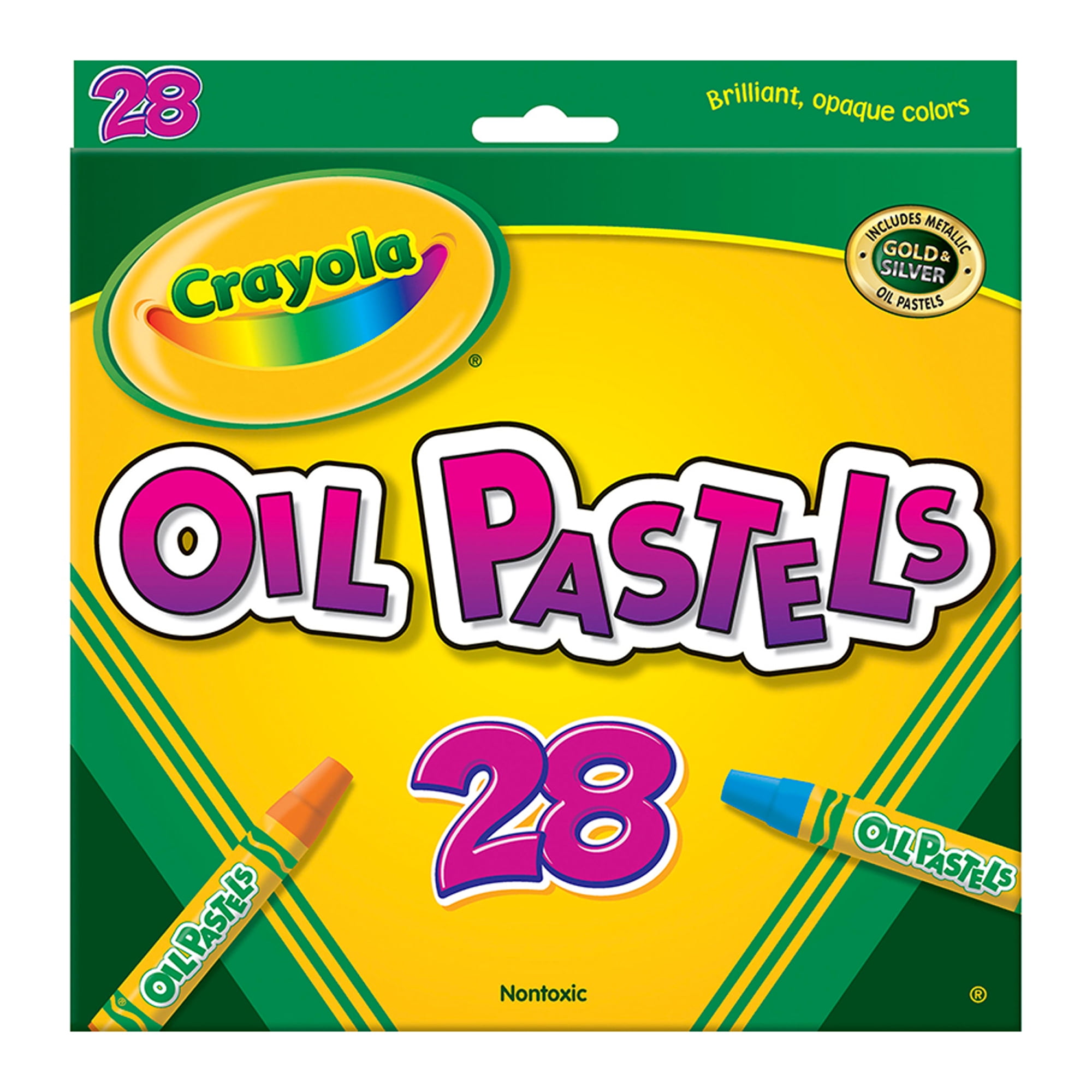 Crayola Oil Pastels, 28 Colors Per Box, Set Of 6 Boxes