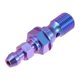 thumbnail image 1 of Aleación de titanio M10x1.0, tornillo de cilindro maestro de freno de motocicleta, rosca M10, adaptador de accesorios de tornillo de pezones individuales, azul y morado, 1 of 1