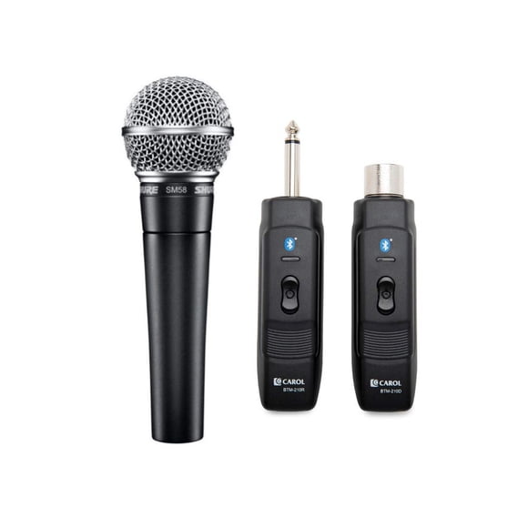 Microphone Shure SM58-LC Cardioid Dynamic Wireless Adapter