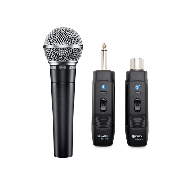 Microphone Shure SM58-LC Cardioid Dynamic Wireless Adapter