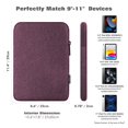 thumbnail image 2 of Funda para tablet MoKo de 9 a 11 pulgadas, color morado, para iPad Air/Pro, 2 of 8