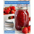 thumbnail image 4 of 90Pcs Mason Jar Lids with Rings for 70MM Regular Mouth, Premium Split-Type Fit & Airtight Canning Lids for Mason Jar and Ball Kerr Jars (70MM Regular Mouth), 4 of 7