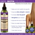 thumbnail image 4 of Difeel Biotin Premium Natural Hair Oil 8 oz., 4 of 6