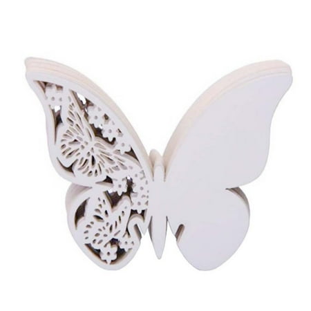 

iOPQO Desk Accessories Wedding Supplies Paper Butterfly Cup Card Room Decor