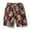 Brown, variant on EGNMCR Mens Shorts Fashion Men's Strapped Big Size Beach Fit Sport Casual Shorts Gifts for Men