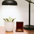 thumbnail image 4 of OULII 1 Set Medal Display Box for Badge and Medal Storage Box Light Brown Wood Square Protection Storage Home, 4 of 7