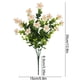 thumbnail image 2 of Eucalipto De Plástico De Milán 1 ramo de eucalipto artificial color beige con flores artificiales para decoración de bodas, hogar y sala de estar. Rkxzt, 2 of 8