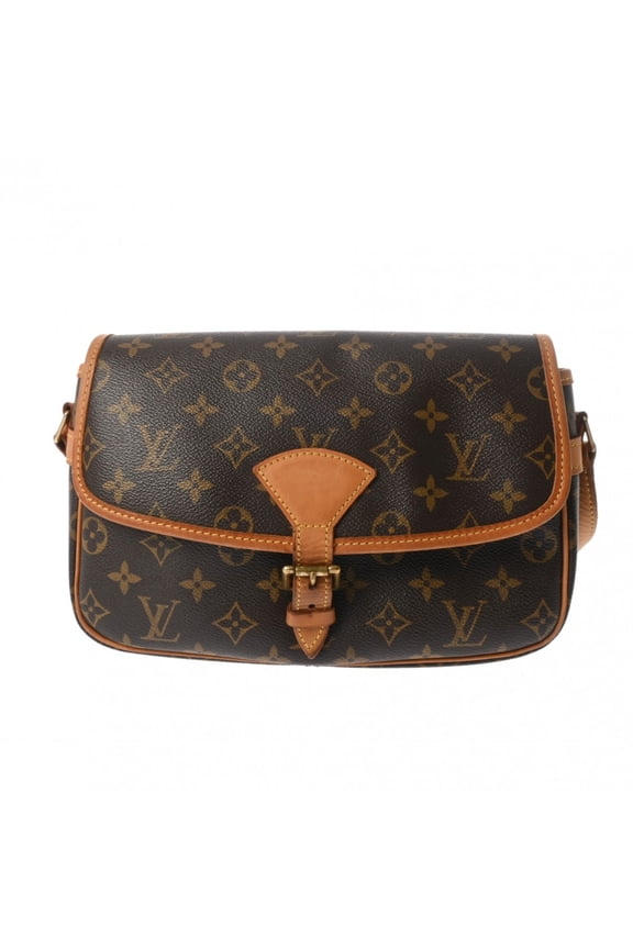 Pre-Owned LOUIS VUITTON Monogram Sologne Brown M42250 Women's Canvas Shoulder Bag,... (Fair)