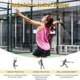 thumbnail image 3 of Visland Badminton Swing Training Device Realistic Racket Handle Design Metal Construction Badminton Swing Trainer, 3 of 8