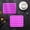 Purple, variant on Silicone Bow Moulds for Baking DIY Chocolate Candy Gummy Cake Decorations Tools