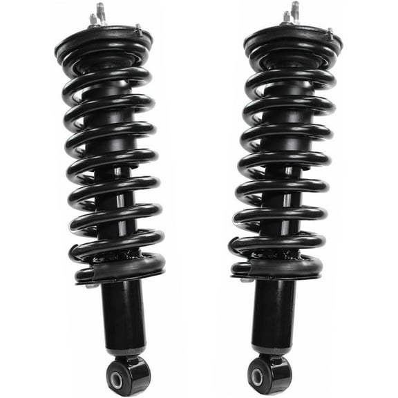 Detroit Axle - RWD Front Struts for 2005-2021 Nissan Frontier 2006 2007 2008 2009 2010 2011 2012 2013 2014 2015 2016 2017 2018 2019 2020 Complete 2 Struts with Coil Spring Assembly Replacement
