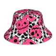 thumbnail image 1 of Fotbe Halloween Pumpkins Sombrero Tipo Pescador con Estampado – Sombrero de Sol de Algodón de Moda para Playa, Golf, Pesca, 1 of 6