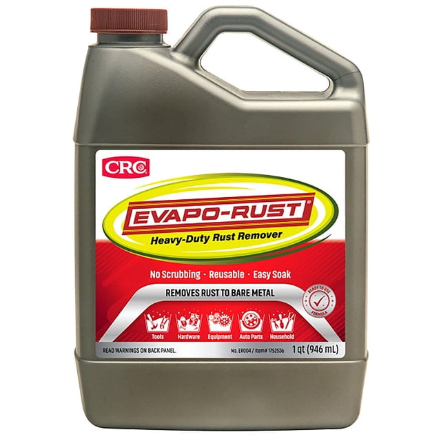 Eliminador de óxido Evapo-Rust CRC, de alta resistencia, reutilizable, 946 ml