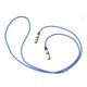 thumbnail image 5 of KALLORY Cable De Instrumento Azul Con Conector Metálico Xlr Macho A Resistente Y Funda De Pe, 5 of 7