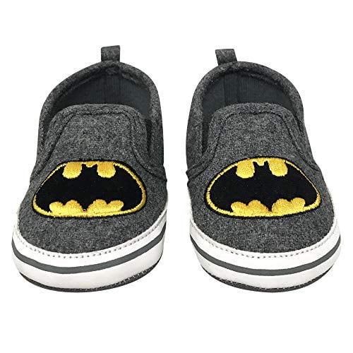 Deter Aanpassen Beven DC Comics Batman Infant Soft Sole Slip-On Shoes - Size 6-9 Months -  Walmart.com
