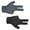 Black Right and Grey Left, variant on Tnarru 2pcs Three Fingers Billiard Gloves Snooker Gloves Black Right and Grey Left