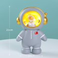 thumbnail image 2 of estatua de , dinero, lámpara , escritorio, Gris Gloria Estatua de astronauta, 2 of 7